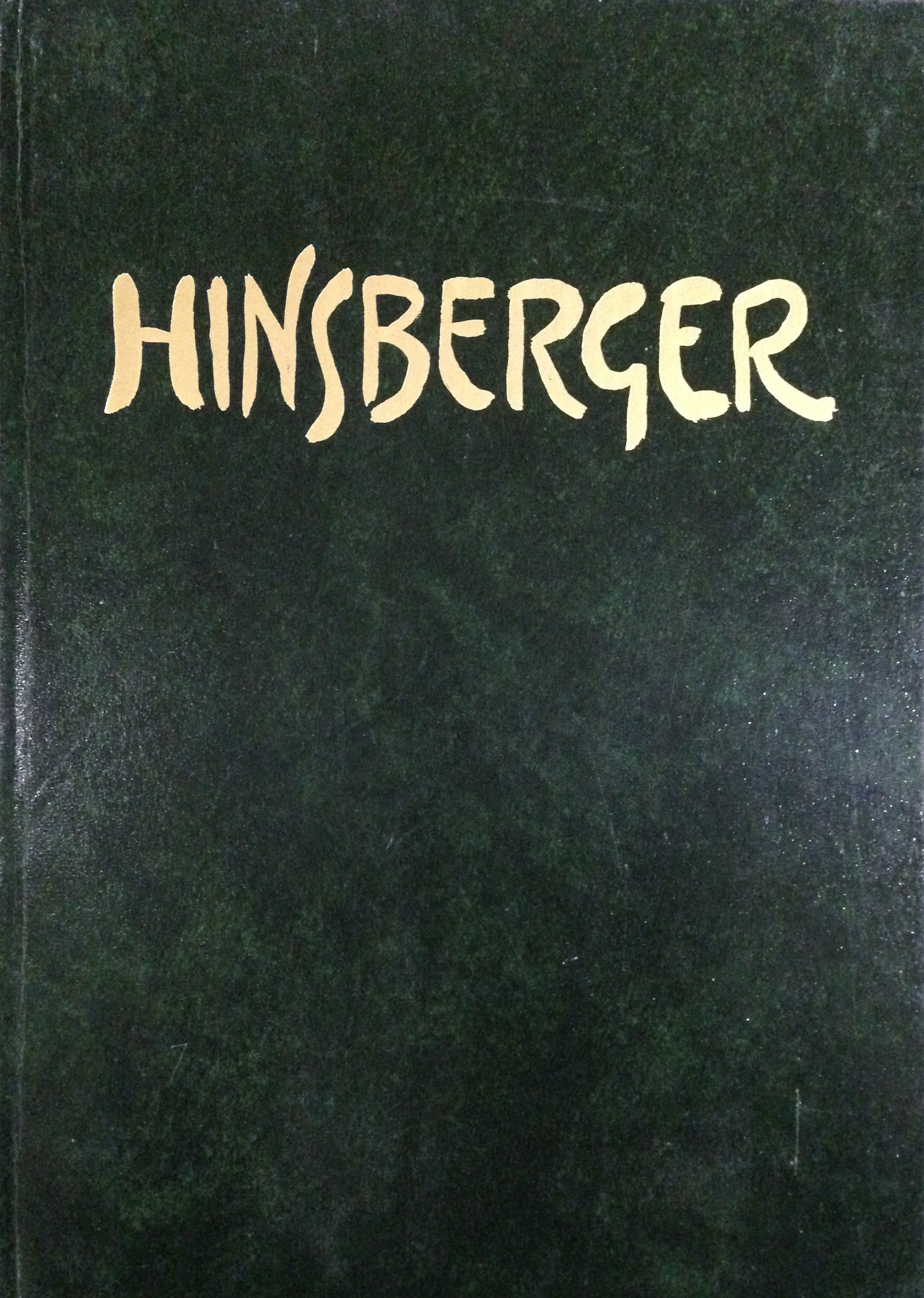 HINSBERGER ou la féerie expressionniste