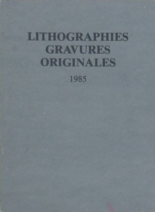 Lithographies gravures originales