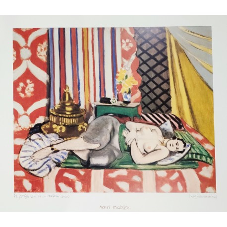 NU AU REPOS - MATISSE Henri ( d'aprés ) (1869 - 1954) - Print