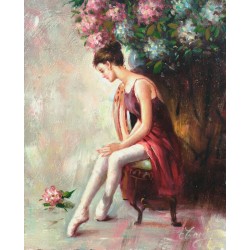 DANSEUSE AU REPOS