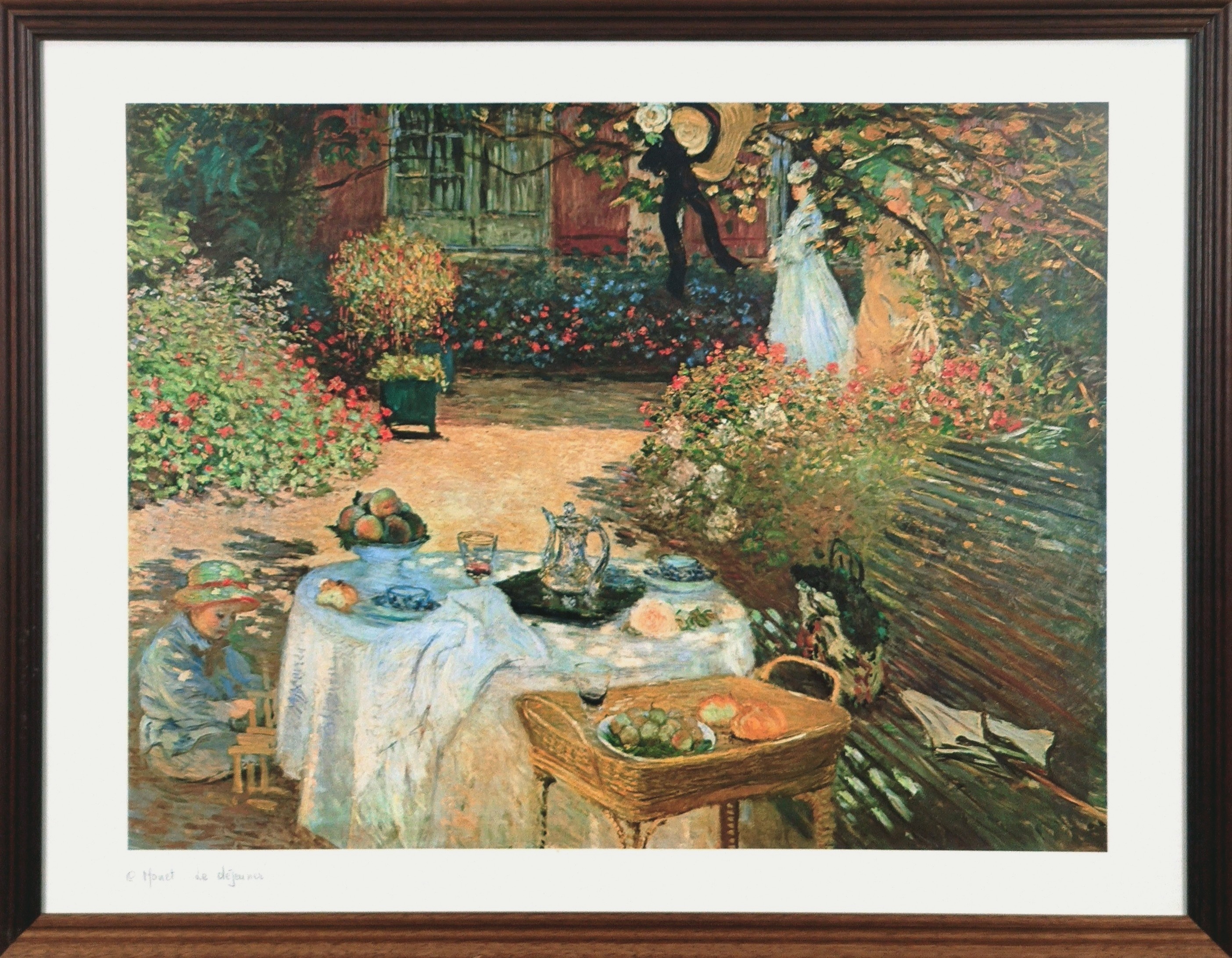 LE DEJEUNER - MONET Claude (D'après) (1840 -1926) - Print