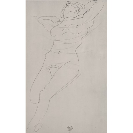 NU BRAS CROISES - RODIN Auguste (d'après) (1840 - 1917) - Héliogravure