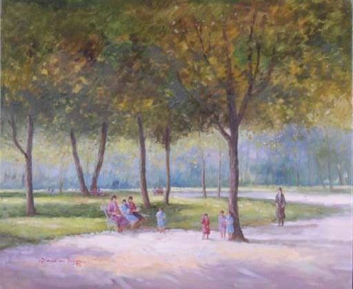 PROMENEURS AU PARC