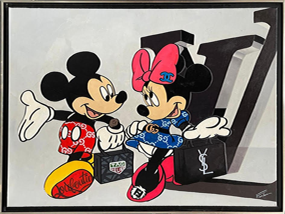 MICKEY ET MINNIE EN SHOPPING