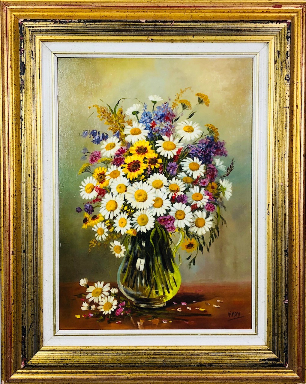 BOUQUET AUX MARGUERITES